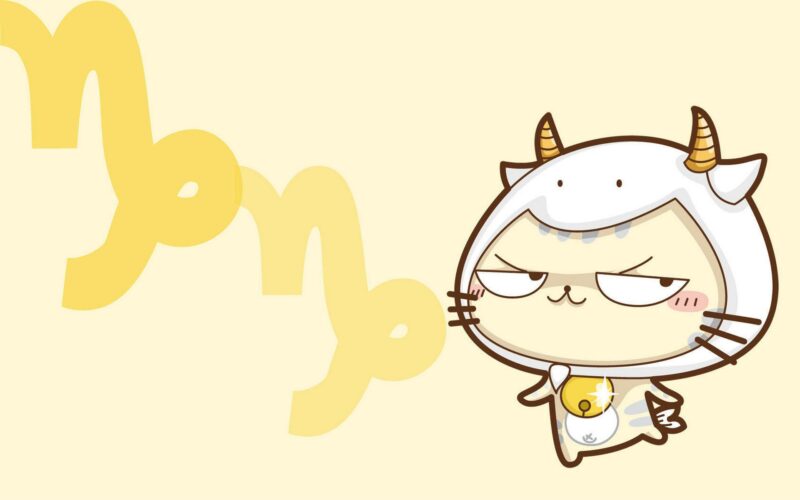 Hình ảnh cung Ma Kết đáng yêu