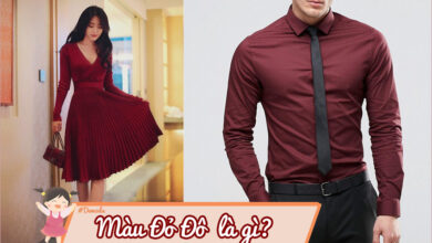 Màu đỏ đô là gì