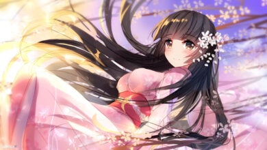 hình nền anime cute dễ thương 4K