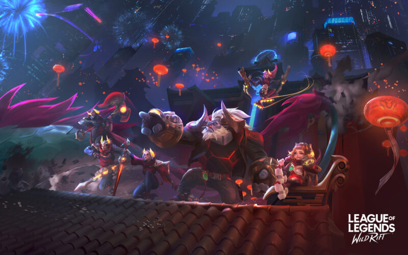 Hình nền Liên minh Tốc Chiến phiên bản Tết