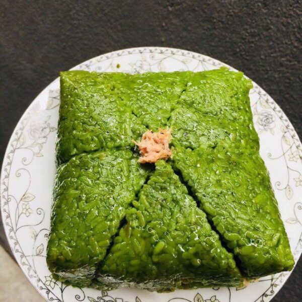 ảnh bánh chưng xanh truyền thống