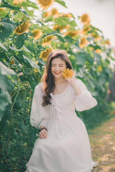 ảnh cười đẹp của thiếu nữ Phú Thọ