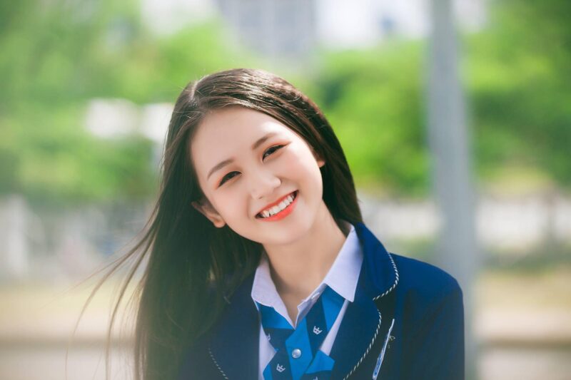 ảnh cười đẹp cực đẹp với chiếc răng khểnh