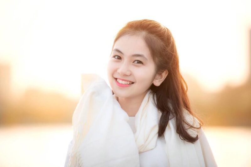 ảnh cười đẹp cực xinh xắn