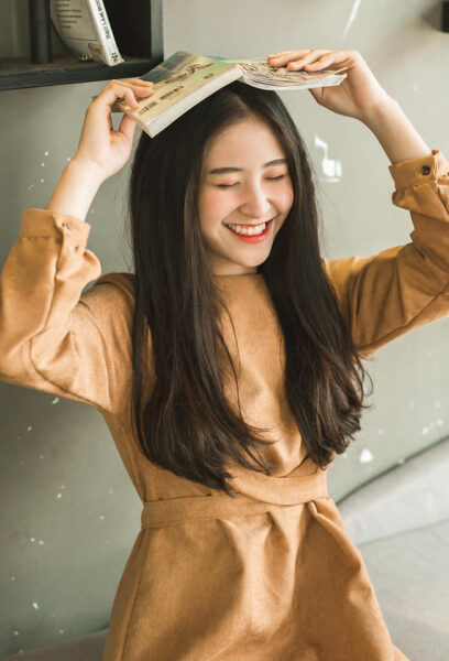 ảnh cười đẹp khiến ai cũng mê