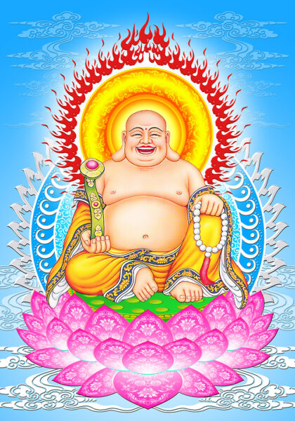 ảnh đức phật Di Lặc bồ tát