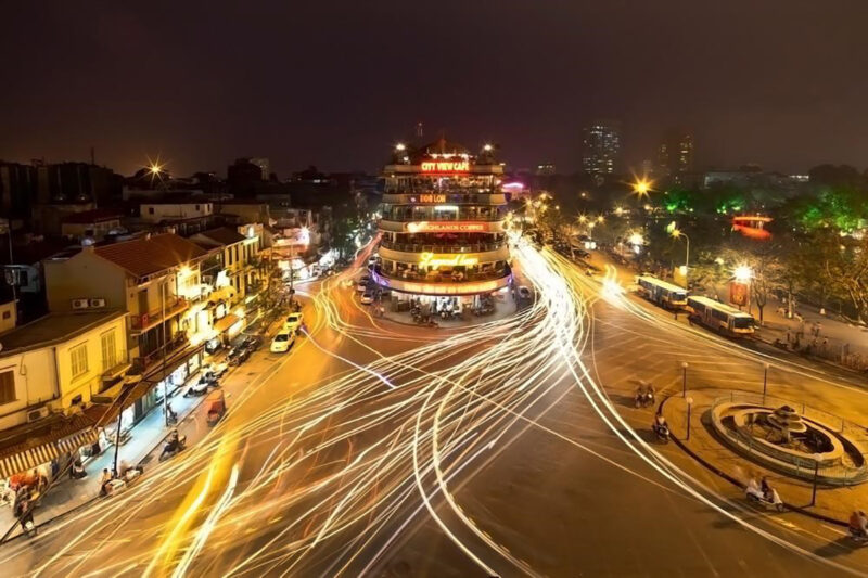 Ảnh đường phố Hà Nội về đêm