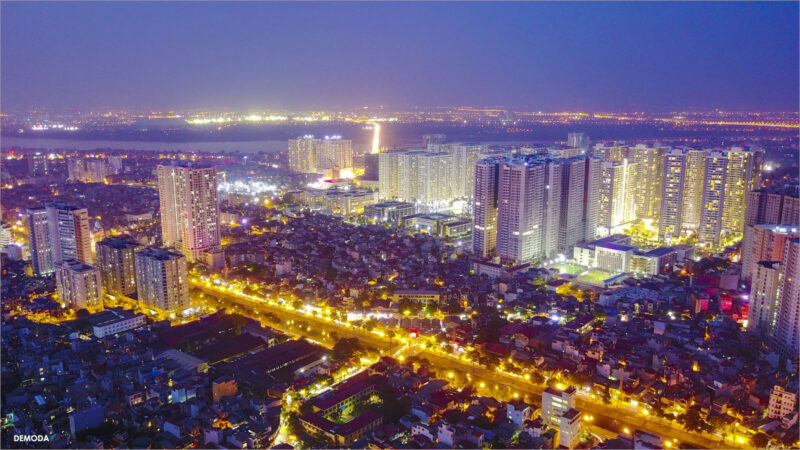 Ảnh Hà Nội về đêm đẹp nhất
