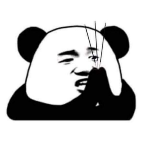 ảnh meme gấu trúc bựa Trung Quốc