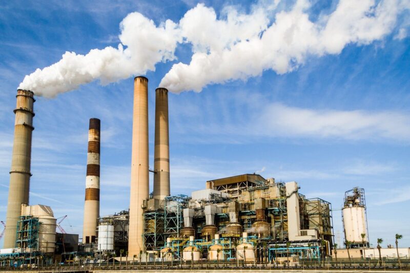 Ảnh về môi trường không khí bị ô nhiễm bởi khí thải công nghiệp