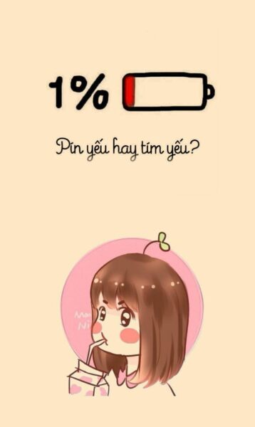 Ảnh nền mở khóa điện thoại nền vàng