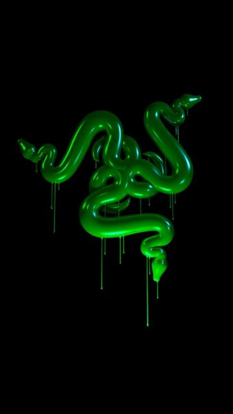Ảnh nền razer đẹp chảy sơn
