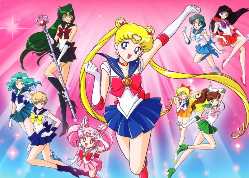 Ảnh những Thủy Thủ Mặt Trăng cute