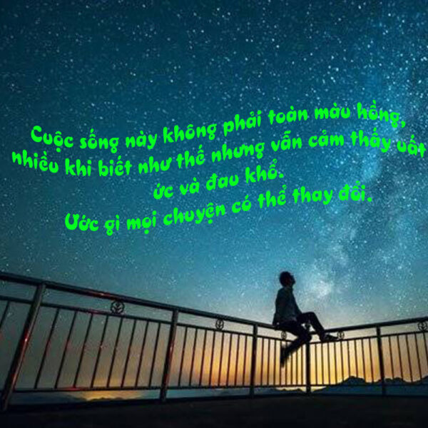 Ảnh tâm sự buồn của người con trai