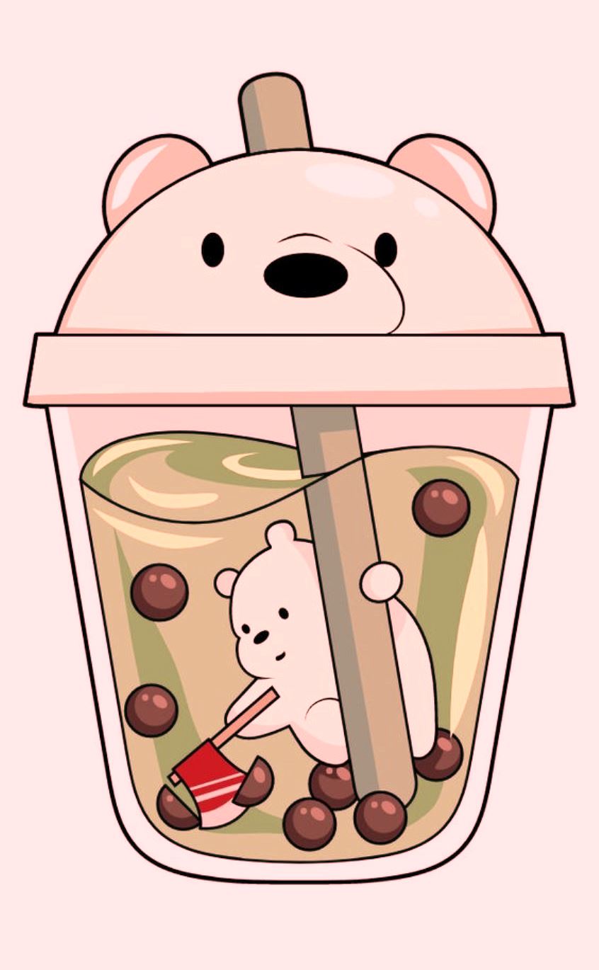 Khám phá 99 hình nền trà sữa hoạt hình cute tuyệt vời nhất thdonghoadian