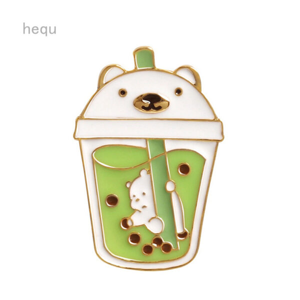 Ảnh trà sữa hoạt hình Gấu trúc