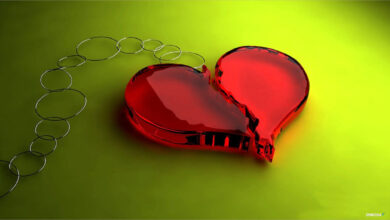 Ảnh trái tim buồn