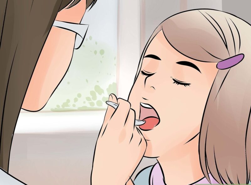 ảnh uống thuốc hình vẽ