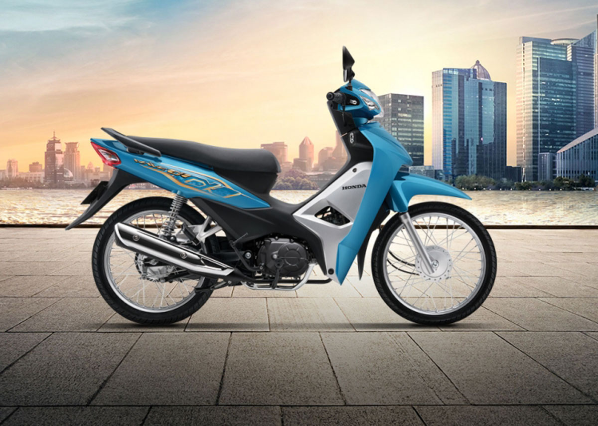 Hình ảnh thực tế Honda Wave Alpha 110 màu cam