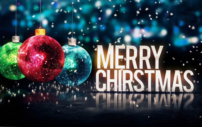 Background giáng sinh nền tối làm hình nền đẹp