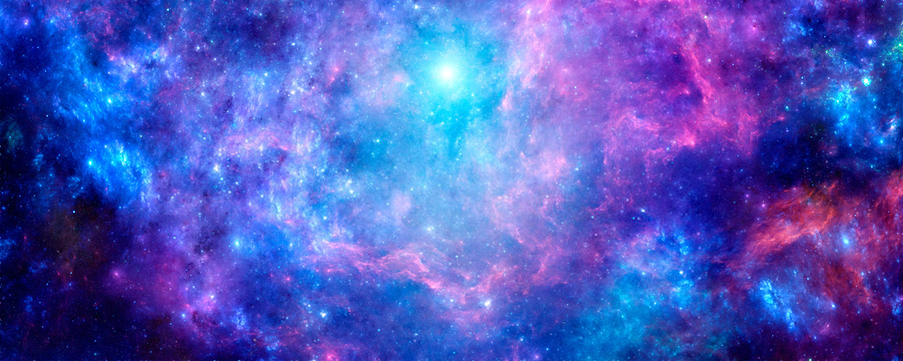 Galaxy Starry Sky Blue Purple Yellow Powerpoint Background For Free  Download  Slidesdocs