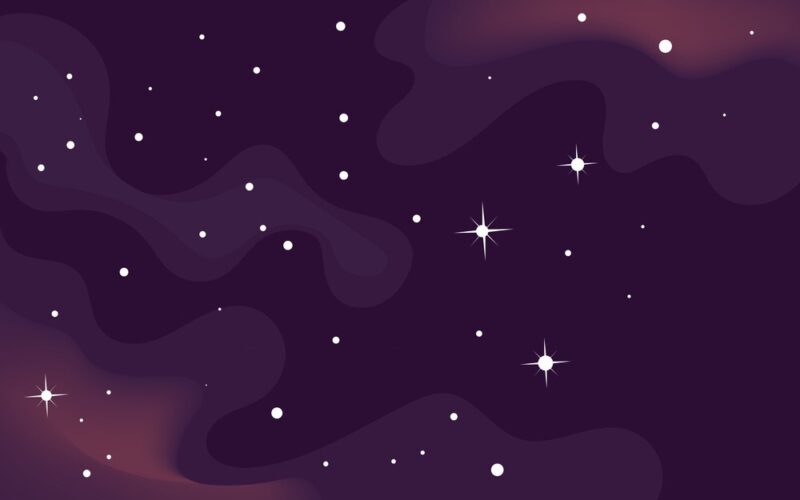 Background vũ trụ trời đêm anime