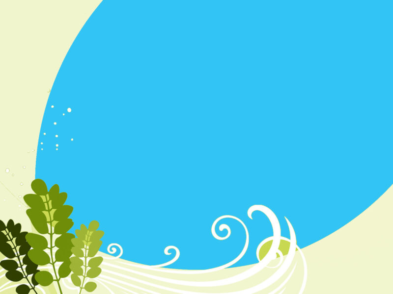 Background xanh dương cây rong biển