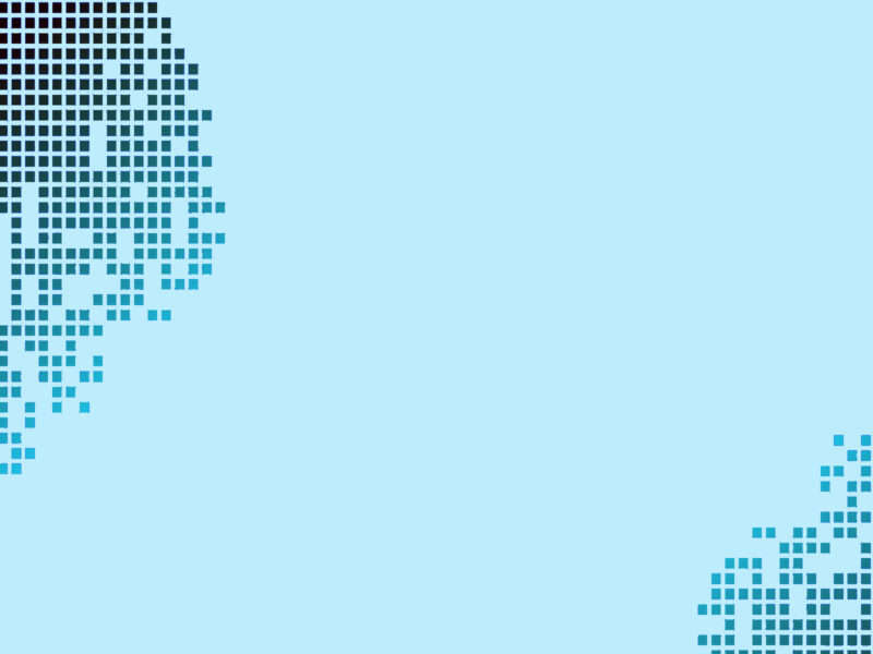 Background xanh dương vi tính ở góc