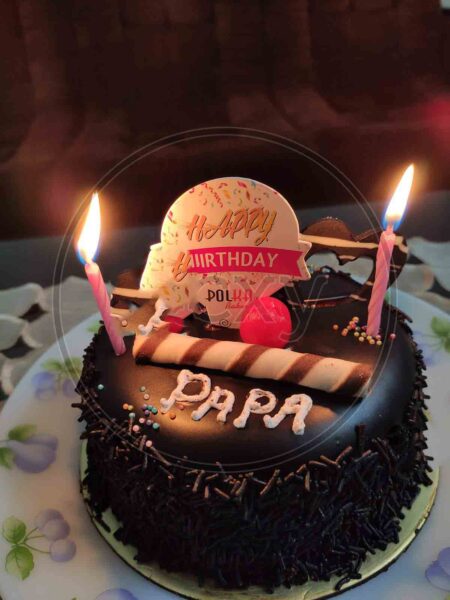 bánh sinh nhật bố nâu socola