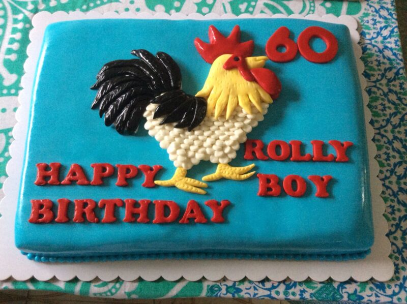 bánh sinh nhật con gà cho người tuổi Dậu đáng yêu