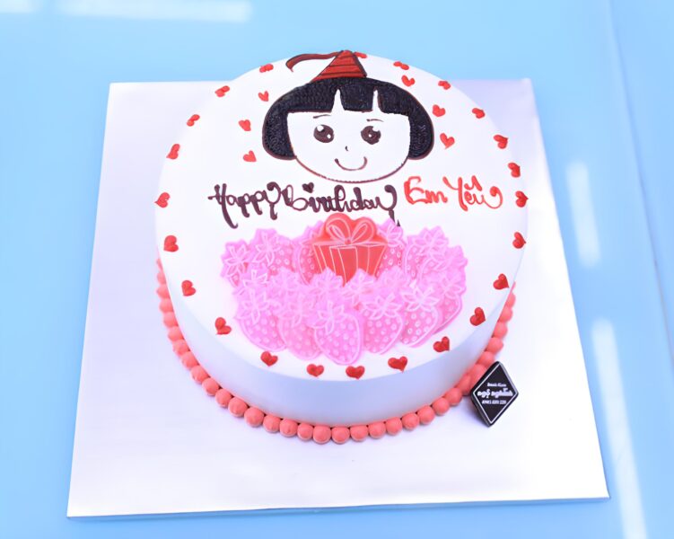 bánh sinh nhật dễ thương tặng vợ