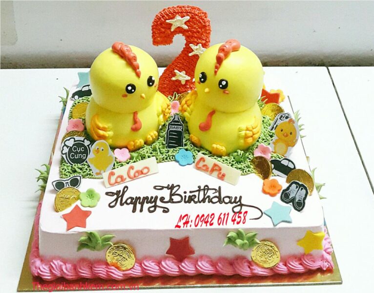 Bánh sinh nhật ngộ nghĩnh cho bé