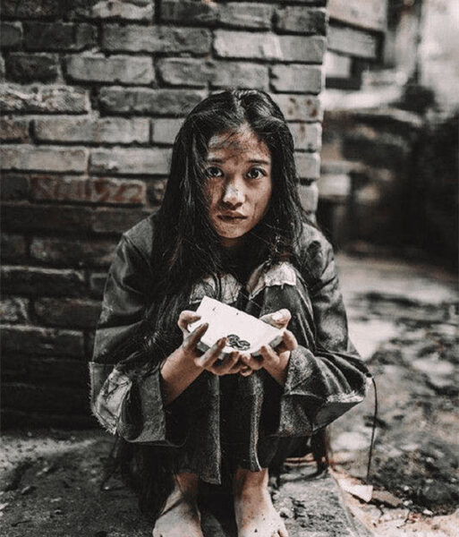 Hình ảnh ăn xin tiktok