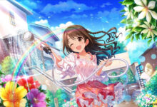 hình ảnh anime vui vẻ mùa hè rực rỡ