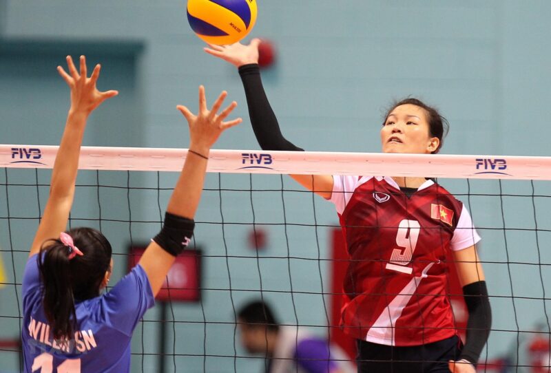 Hình ảnh bóng chuyền nữ Việt Nam