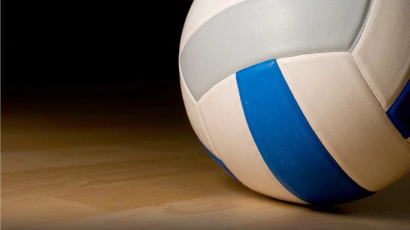 Hình ảnh bóng chuyền trên sàn