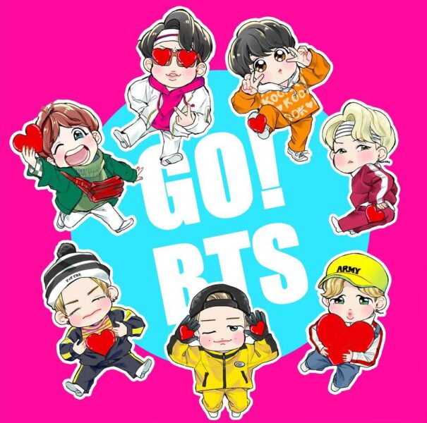 Hình ảnh bts chibi siêu xinh