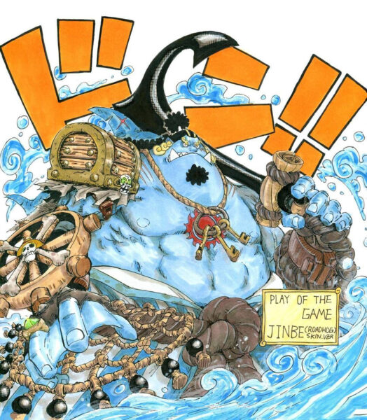 Hình ảnh chế One Piece - Hiệp sĩ biển cả Jinbei