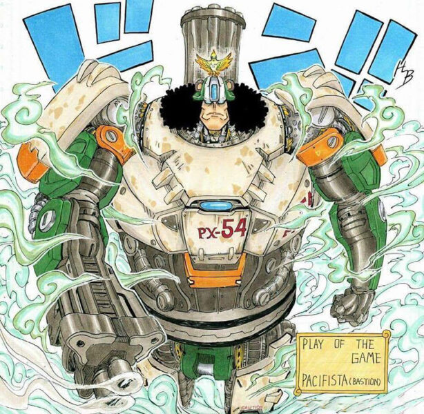 Hình ảnh chế One Piece - Pacifista