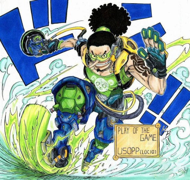 Hình ảnh chế One Piece - vua bắn tỉa Usopp