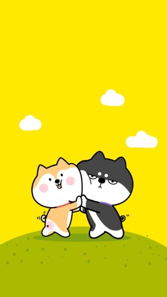 hình ảnh chó cute chibi full HD