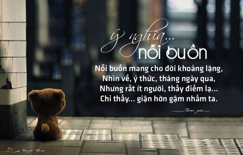 Hình ảnh lời nói buồn ý nghĩa nỗi buồn