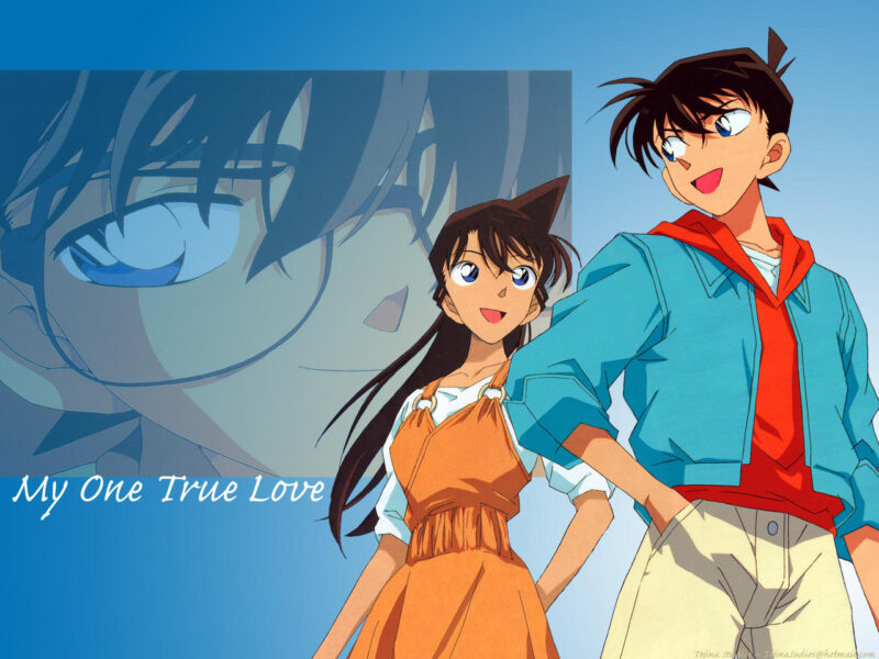 Hình ảnh Conan đẹp nhất - Ran và Shinichi