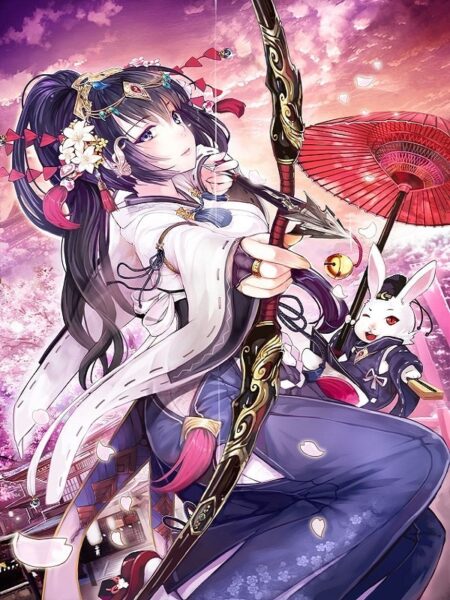 Hình ảnh cung Nhân Mã Nữ Anime ngầu