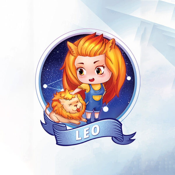 Hình ảnh cung Sư Tử cô gái tóc cam dễ thương