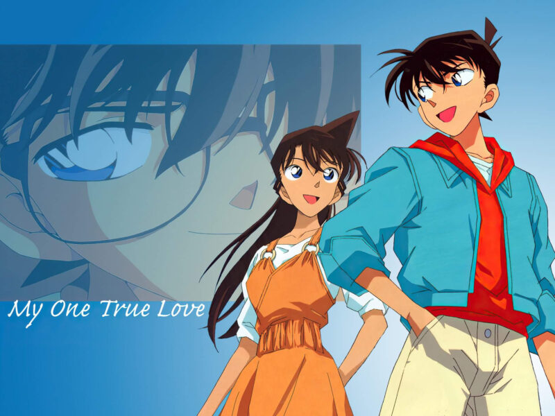 Hình ảnh Kudo Shinichi cùng tình yêu với Ran