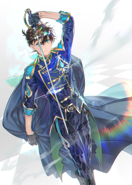 Hình ảnh Kudo Shinichi - hoàng tử cầm kiếm