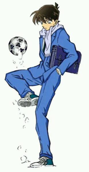 Hình ảnh Kudo Shinichi tâng bóng
