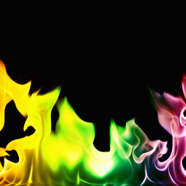 Hình ảnh lửa nhiều màu sắc