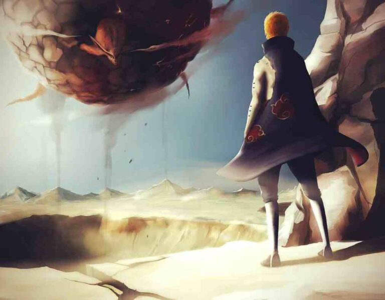 Hình ảnh Naruto 3D - Naruto đấu với Pain